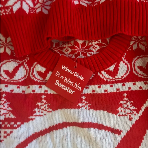 Unisex Winn Dixie Ugly Holiday Sweater sz L - Picture 3 of 5